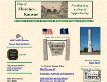 Tablet Screenshot of florenceks.com